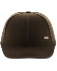 Herno - Wool Baseball Cap - Lyst