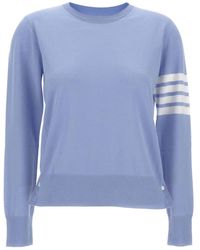 Thom Browne - Crew-Neck Wool Sweater - Lyst
