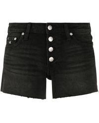 Calvin Klein Pantalones vaqueros cortos - Negro