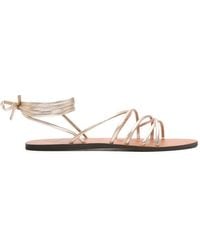 Manebí - Lace-Up Flat Sandals - Lyst