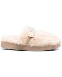 Suicoke - Shearling Slippers - Lyst