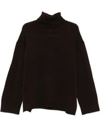 Allude - Pull À Effet D'Épaules Descendues - Lyst