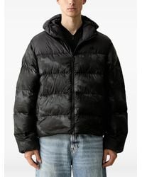 adidas - Camo Regen Hooded Puffer Jacket - Lyst