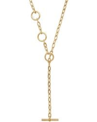 David Yurman - 18Kt Dy Madison Three Ring Chain Necklace (3Mm) - Lyst