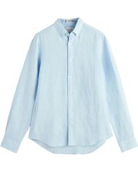 GANT - Button-Down Long-Sleeved Shirt - Lyst