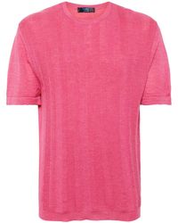 Kiton - Ribbed-Knit T-Shirt - Lyst