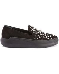 Giuseppe Zanotti - Afelia Crystal-Embellished Loafers - Lyst