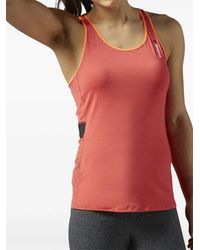 Reebok - One Series Activchill Racerback Tank Top - Lyst