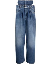 Ssheena - Cut-out Wide-leg Jeans - Lyst
