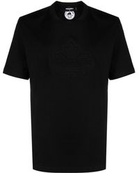 DSquared² - Katoenen T-shirt Met Logo-reliëf - Lyst
