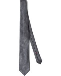 Brunello Cucinelli - Cravatta Con Stampa Paisley Jacquard - Lyst