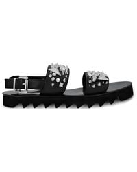 Philipp Plein - Studded Leather Sandals - Lyst