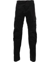 C.P. Company - Lens-Detail Sateen Cargo Trousers - Lyst