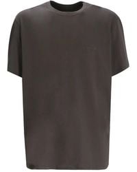 ARMANI EXCHANGE - Logo-Embroidered Cotton T-Shirt - Lyst