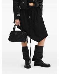 Ann Demeulemeester - Minijupe Janka À Lien De Resserrage - Lyst