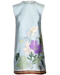 ALÉMAIS - Alfie Floral-Print Mini Dress - Lyst