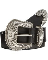 DSquared² - バックル レザーベルト - Lyst