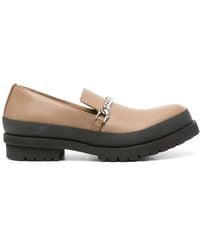 Stella McCartney - Chain-Detailed Loafers - Lyst