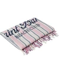 MC2 Saint Barth - Foutas Striped Fringed Beach Towel - Lyst