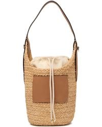 Helen Kaminski - Leather-Pocket Bucket Bag - Lyst