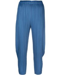 Pleats Please Issey Miyake - Pantalones Monthly Colors January plisados - Lyst