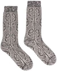 Dries Van Noten - Jacquard Wool Socks - Lyst