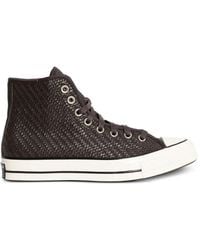Converse - Baskets Chuck 70 En Cuir - Lyst