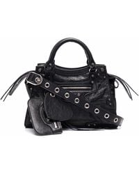 Balenciaga - Neo Cagole Xs Leather Handbag - Lyst