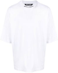 Palm Angels - Camiseta con logo estampado en la espalda - Lyst