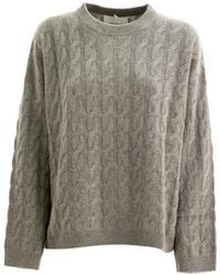 Lisa Yang - Seymour Cable-Knit Sweater - Lyst
