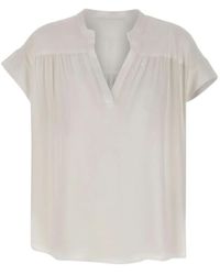 Kaos - Blouse À Manches Évasées - Lyst