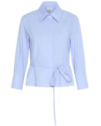 Marella - Cut-Out Tie-Waist Shirt - Lyst
