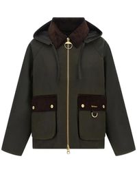 Barbour - Carville Waxed Jacket - Lyst