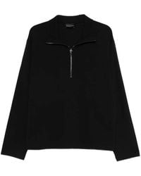 Emporio Armani - Half-Zip Pullover - Lyst