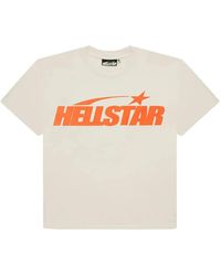 HELLSTAR - T-Shirt Met Logo - Lyst