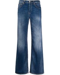 Dondup - Faded Wide-leg Jeans - Lyst