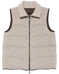 Peserico - Quilted High-Neck Gilet - Lyst