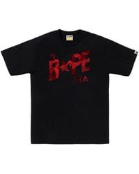 A Bathing Ape - Bape Sta Cotton T-shirt - Lyst