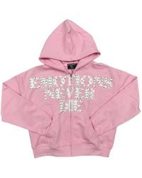 Mixed Emotions - Hoodie Zippé End À Strass - Lyst