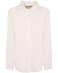Blanca Vita - Button-Up Long-Sleeved Shirt - Lyst
