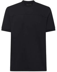 Giuliano Galiano - Crew Neck Cotton T-Shirt - Lyst