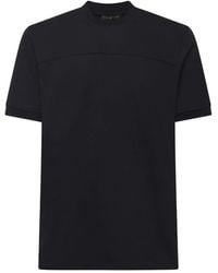 Giuliano Galiano - Crew Neck Cotton T-Shirt - Lyst
