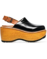 Marni Sandali con zeppa '80' - Nero