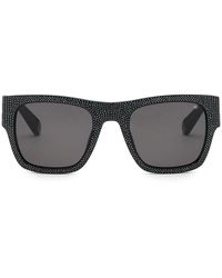 Philipp Plein - Square-frame Crystal-embellishment Sunglasses - Lyst