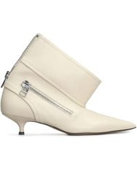 JW Anderson - Kitten Heel Biker Boots - Lyst