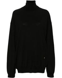 Moschino - Logo-Plaque Sweater - Lyst