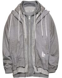 Maison Mihara Yasuhiro - Triple-layered Hoodie - Lyst