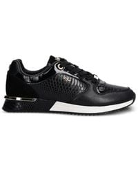 Mexx - Reptile-Effect Panelled Sneakers - Lyst