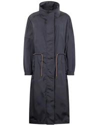 Moorer - Madalyn Parka Met Trekkoord - Lyst