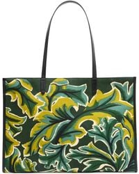 Inoui Edition - Leaf-Print Tote Bag - Lyst